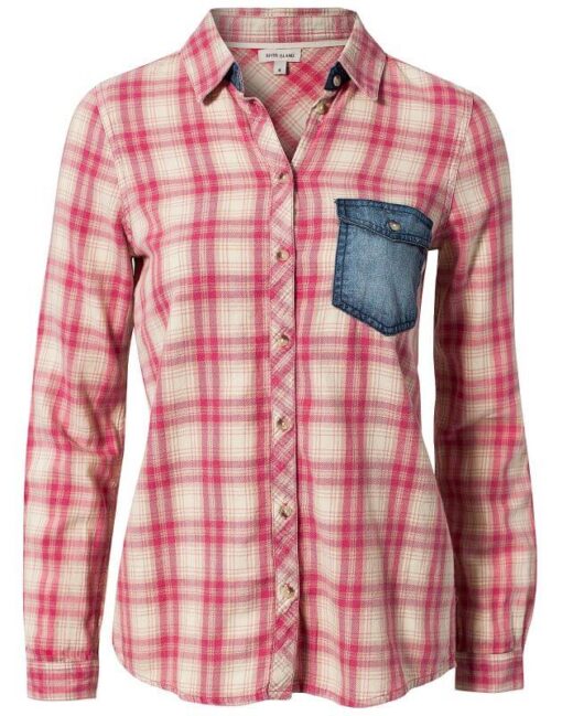 Pink Check Shirt - Image 3